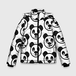 Куртка зимняя для мальчика Panda, цвет: 3D-черный