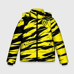 Куртка зимняя для мальчика FC Borussia, цвет: 3D-красный