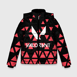 Куртка зимняя для мальчика Valorant, цвет: 3D-черный
