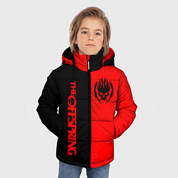 Куртка зимняя для мальчика THE OFFSPRING, цвет: 3D-красный — фото 2