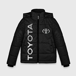 Куртка зимняя для мальчика Toyota CARBON, цвет: 3D-черный