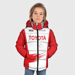 Куртка зимняя для мальчика Toyota Driver, цвет: 3D-светло-серый — фото 2
