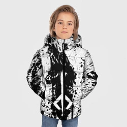 Куртка зимняя для мальчика BLOODBORNE, цвет: 3D-черный — фото 2