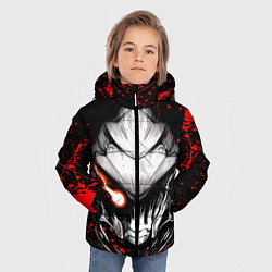 Куртка зимняя для мальчика УБИЙЦА ГОБЛИНОВ, цвет: 3D-светло-серый — фото 2