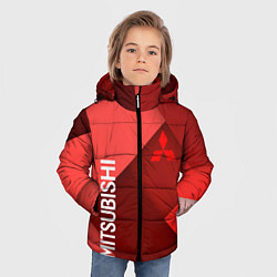Куртка зимняя для мальчика MITSUBISHI, цвет: 3D-черный — фото 2
