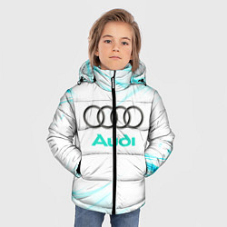 Куртка зимняя для мальчика Audi, цвет: 3D-светло-серый — фото 2