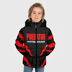 Куртка зимняя для мальчика PREDATOR:HUNTING GROUNDS, цвет: 3D-черный — фото 2