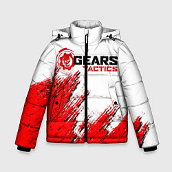 Куртка зимняя для мальчика GEARS TACTICS, цвет: 3D-черный