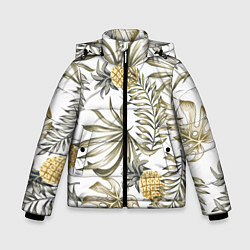 Зимняя куртка для мальчика Тропики хаки