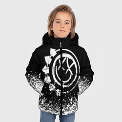 Куртка зимняя для мальчика Blink-182 7, цвет: 3D-красный — фото 2