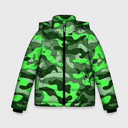 Зимняя куртка для мальчика CAMOUFLAGE GREEN