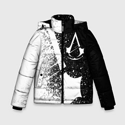 Куртка зимняя для мальчика Assassin’s Creed 03, цвет: 3D-светло-серый