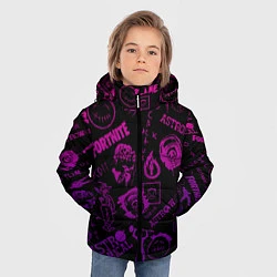 Куртка зимняя для мальчика TRAVIS SCOTT X FORTNITE, цвет: 3D-светло-серый — фото 2