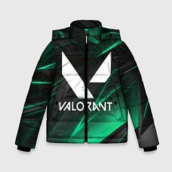 Куртка зимняя для мальчика VALORANT, цвет: 3D-светло-серый