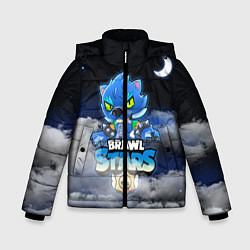 Куртка зимняя для мальчика Leon Wolf, цвет: 3D-черный