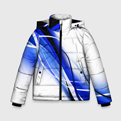 Зимняя куртка для мальчика GEOMETRY STRIPES BLUE