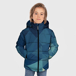 Куртка зимняя для мальчика DARK BLUE, цвет: 3D-черный — фото 2