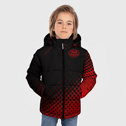 Куртка зимняя для мальчика JAWA, цвет: 3D-черный — фото 2