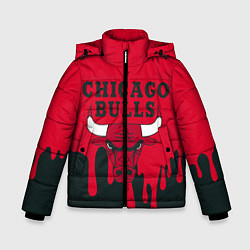 Куртка зимняя для мальчика Chicago Bulls, цвет: 3D-красный