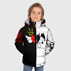 Куртка зимняя для мальчика Payton Moormeier спина, цвет: 3D-светло-серый — фото 2