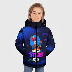 Куртка зимняя для мальчика BRAWL STARS:EL BROWN, цвет: 3D-черный — фото 2