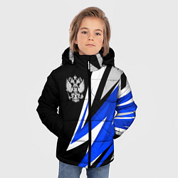 Куртка зимняя для мальчика Россия, цвет: 3D-светло-серый — фото 2
