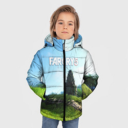 Куртка зимняя для мальчика FARCRY5, цвет: 3D-черный — фото 2
