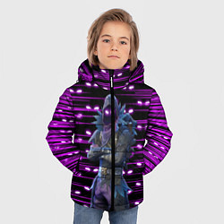 Куртка зимняя для мальчика Fortnite Raven, цвет: 3D-черный — фото 2