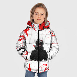 Куртка зимняя для мальчика Гуль, цвет: 3D-черный — фото 2