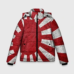 Куртка зимняя для мальчика ЯПОНИЯ ГРАНЖ, цвет: 3D-черный