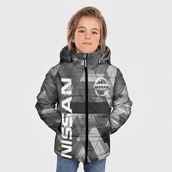 Куртка зимняя для мальчика NISSAN, цвет: 3D-черный — фото 2