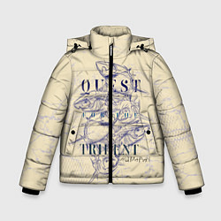 Куртка зимняя для мальчика Quest, цвет: 3D-светло-серый