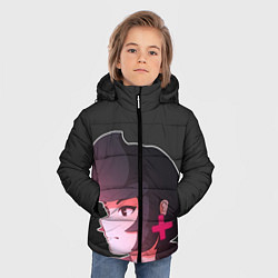 Куртка зимняя для мальчика Brawl Stars Bibi, цвет: 3D-красный — фото 2