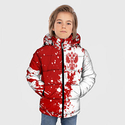 Куртка зимняя для мальчика Россия, цвет: 3D-черный — фото 2