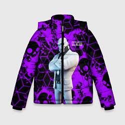 Куртка зимняя для мальчика Fortnite Skull, цвет: 3D-черный