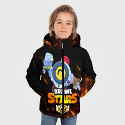 Куртка зимняя для мальчика BRAWL STARS NANI, цвет: 3D-черный — фото 2
