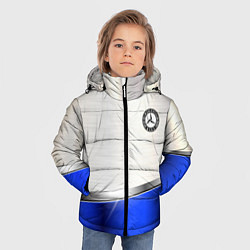 Куртка зимняя для мальчика MERCEDES-BENZ, цвет: 3D-красный — фото 2