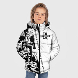 Куртка зимняя для мальчика Дмитрий, цвет: 3D-черный — фото 2