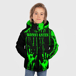 Куртка зимняя для мальчика Константин, цвет: 3D-светло-серый — фото 2