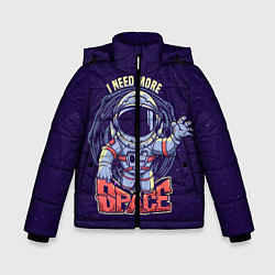 Куртка зимняя для мальчика I NEED MORE SPACE Z, цвет: 3D-черный