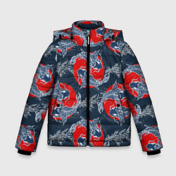 Зимняя куртка для мальчика Japanese carp