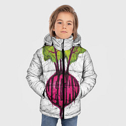Куртка зимняя для мальчика Vegan, цвет: 3D-черный — фото 2