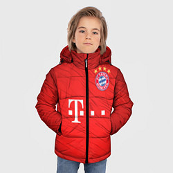 Куртка зимняя для мальчика BAYERN MUNCHEN, цвет: 3D-красный — фото 2