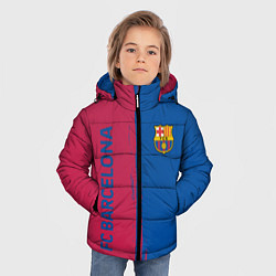 Куртка зимняя для мальчика BARSELONA, цвет: 3D-черный — фото 2