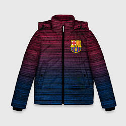 Куртка зимняя для мальчика BARSELONA, цвет: 3D-черный