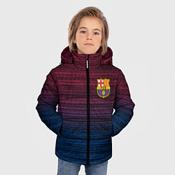 Куртка зимняя для мальчика BARSELONA, цвет: 3D-черный — фото 2