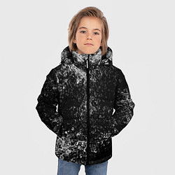Куртка зимняя для мальчика БРЫЗГИ-КРАСОК, цвет: 3D-черный — фото 2