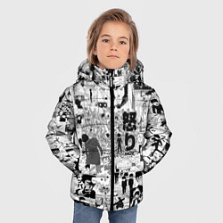 Куртка зимняя для мальчика МОБ ПСИХО 100, цвет: 3D-красный — фото 2