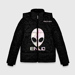 Куртка зимняя для мальчика Face Off-Enlo, цвет: 3D-черный