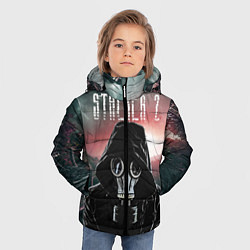 Куртка зимняя для мальчика Stalker 2 Зона, цвет: 3D-светло-серый — фото 2